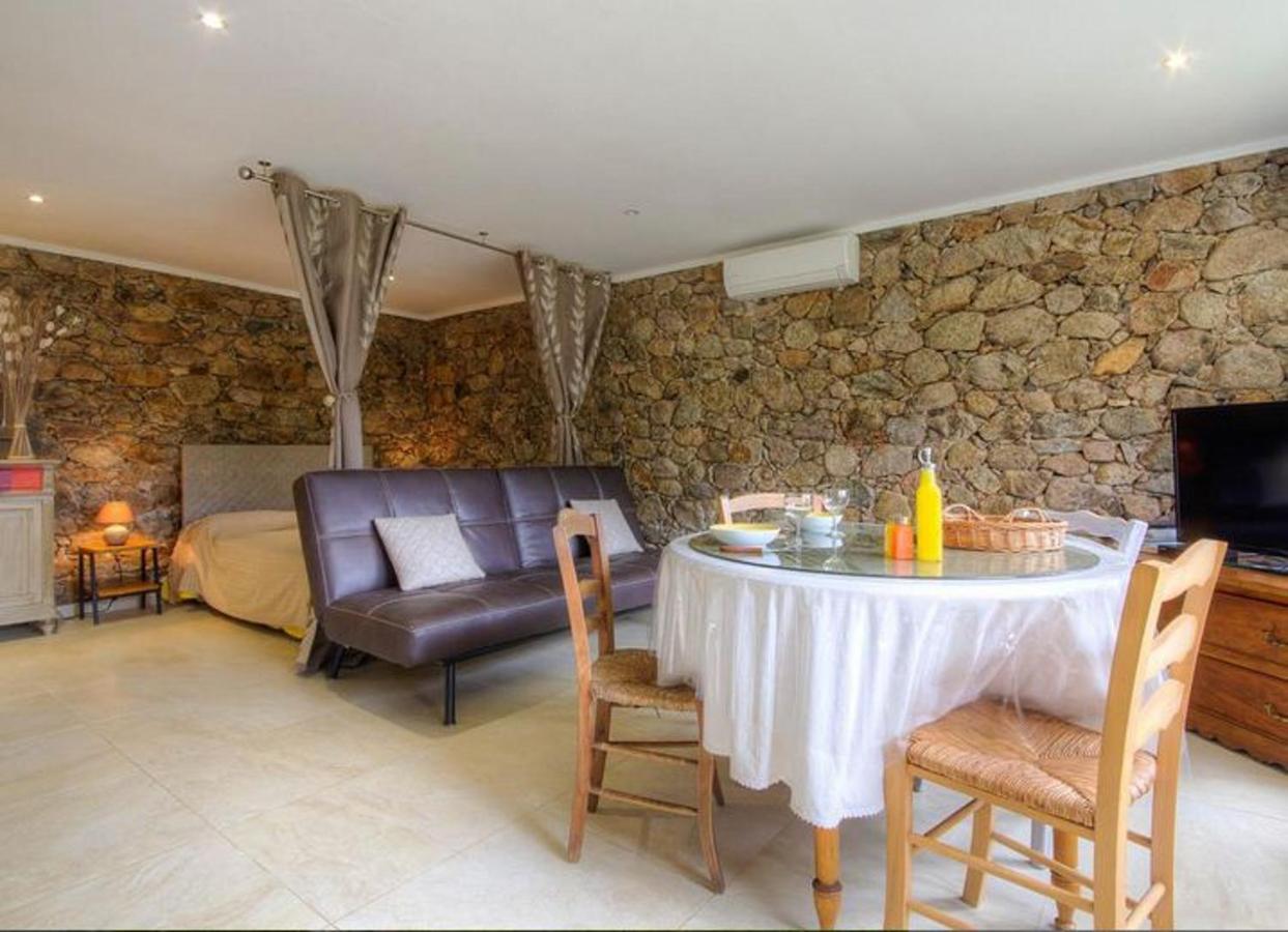 Studio Confortable Avec Vue Sur La Montagne A Moltifao 30M² Jardin Εξωτερικό φωτογραφία